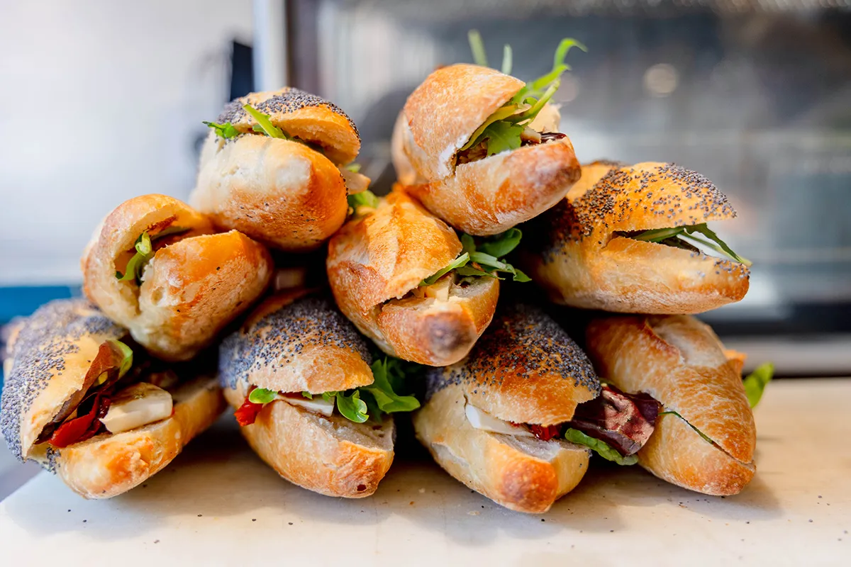 shooting photo de sandwichs